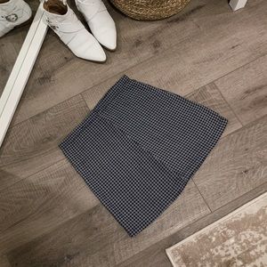 A line mini skirt reclaimed vintage handmade